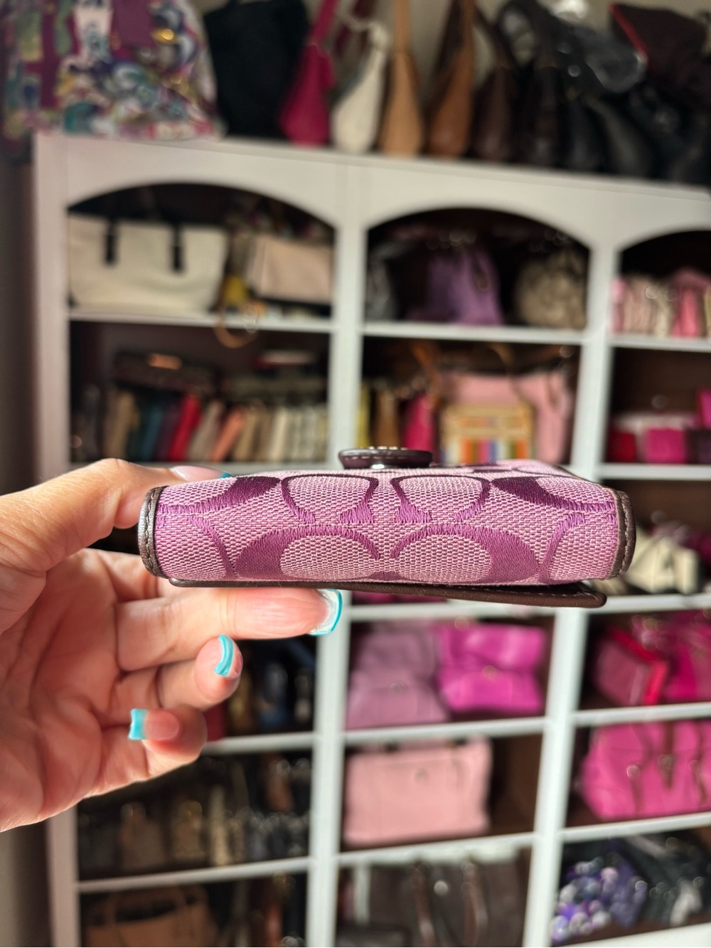 🤎COACH Soho Signature Fold Wallet🤎 - Picture 7 of 14